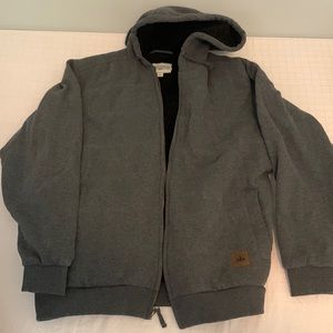 Men’s Field & Stream full zip Sherpa lined hoodie size XL